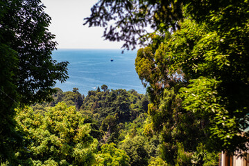 Famous view from Green Cape to the Black Sea