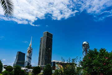 Batumi downtown architecture