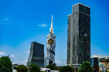 Batumi downtown architecture