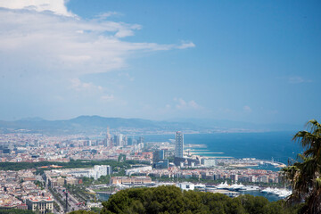 Fototapeta premium Barcelona view