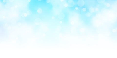 Light BLUE vector backdrop with circles.