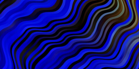 Light Blue, Green vector backdrop with circular arc.