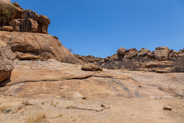 Felsige Landschaft im Erongogebirge, Namibia