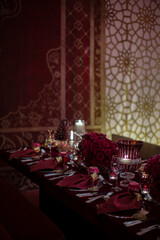 Wedding Hall Decor, Luxury Dining Event Decor
