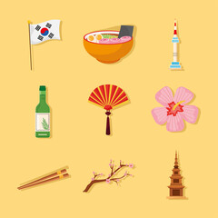 nine Korean culture icons
