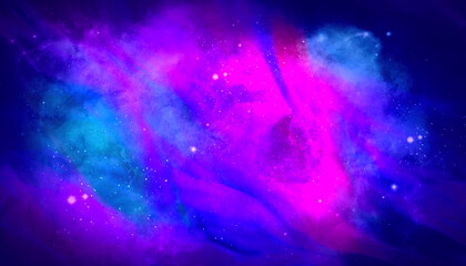 milky stars galaxy space texture with pink and blue colors