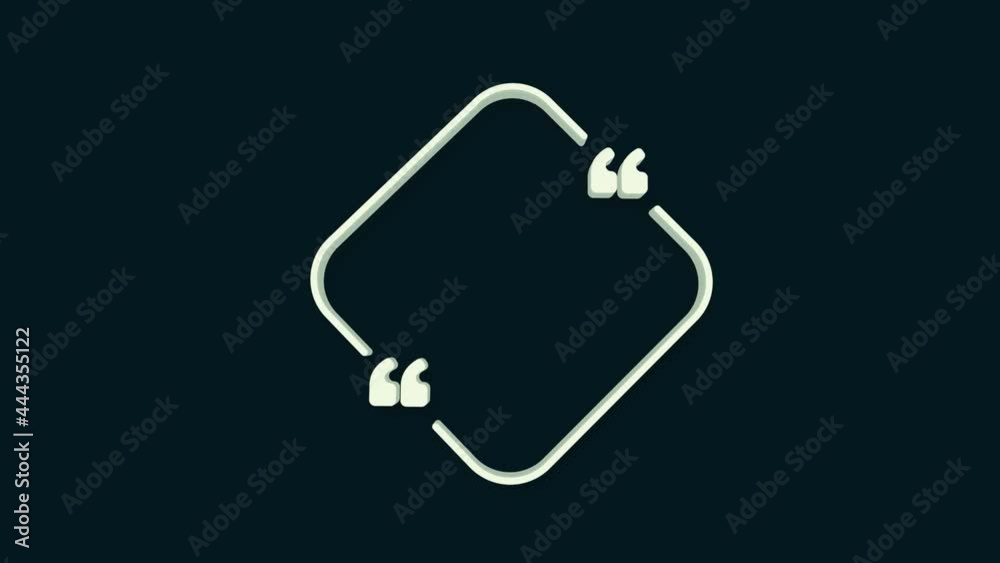 Poster Quotes frames. Quote remark, mention quotations frame and callout text template. Talk remark quotation frames, citation memo or dialog box bubble.
