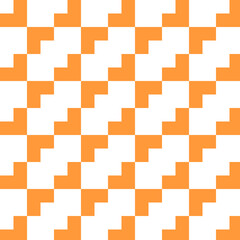 Abstract geometric pattern with lines, seamless background. Yellow and white texture.