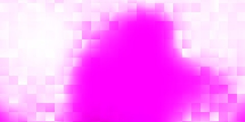 Light purple, pink vector backdrop with chaotic shapes.