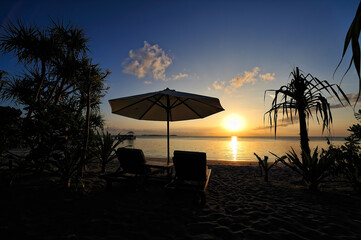 A picture of a beautiful resort