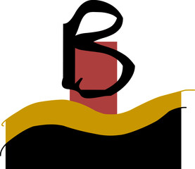 illustration of a bottle of wine