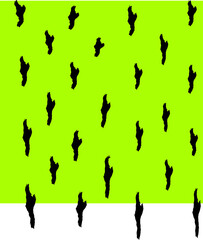 soccer players silhouettes