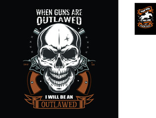 us army skull t-shirt design
