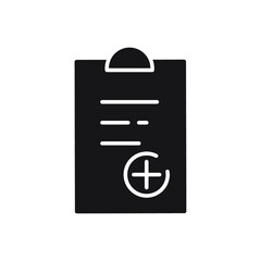 Clipboard icons symbol vector elements for infographic web