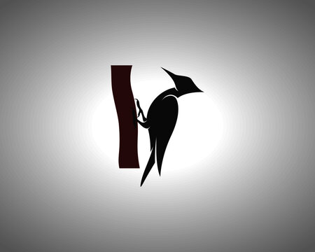 Woodpecker Logo — Homa Graphics