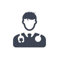 Doctor stethoscope icon