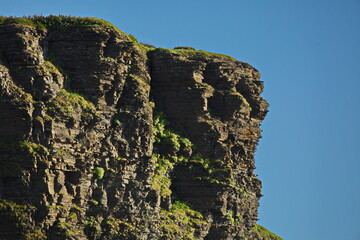 Rocks of the Barents Sea coast.