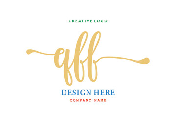 GFF lettering logo is simple, easy to understand and authoritative