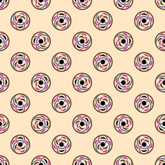 Zong style. Seamless texture. Vintage vector. Elegant flower for boutiques. It can be used to design business cards, invitations