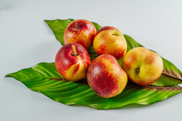 Peaches. Fresh sweet summer fruit