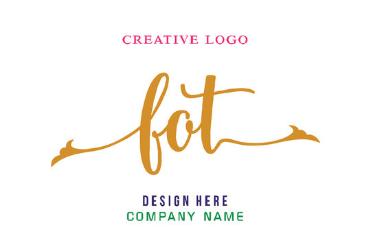 FOT lettering logo is simple, easy to understand and authoritative