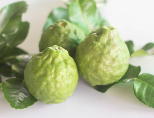 Fresh bergamot fruit.