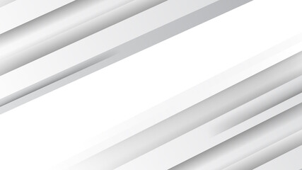 Fototapeta premium Abstract grey hi-tech geometric corporate background