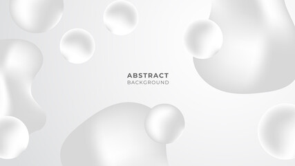 Abstract modern white geometric abstract shape with futuristic concept background