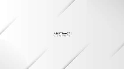 Minimal geometric white light background abstract design. Vector illustrations for business presentation, and marketing.