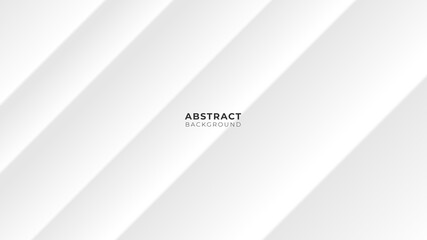 Minimal geometric white light background abstract design. Vector illustrations for business presentation, and marketing.