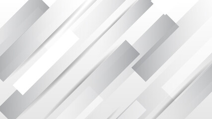 Obraz premium Abstract white background for presentation design with modern corporate concept