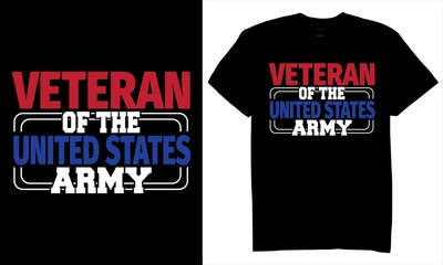 US Army Veteran shirt, veteran t shirts design with USA grunge flag, American Army.