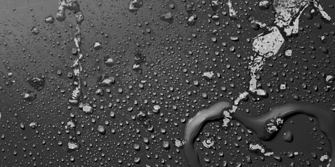 Black And White Bubbles Stock Image