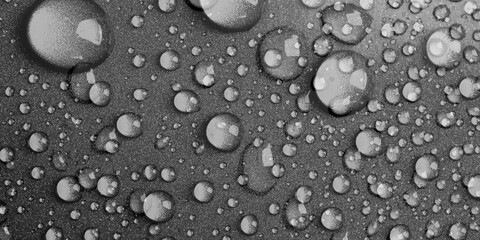 Black And White Bubbles Stock Image