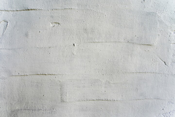 handmade concrete wall painted white, background wall, white wallpaper