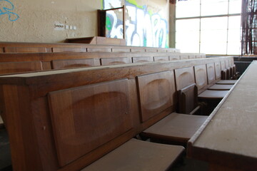 École abandonnée