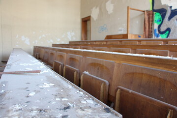 École abandonnée