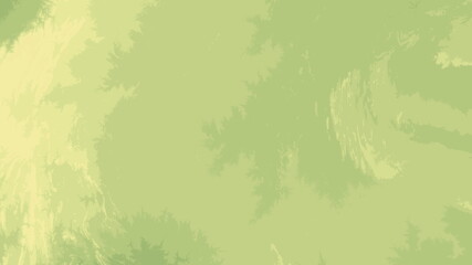 Fototapeta na wymiar Green Moss to Yellow Cream Background