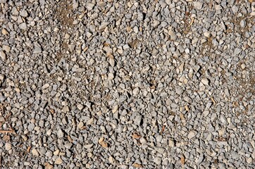 Gravel as the Surface of a Walkway