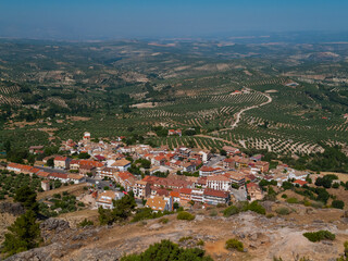 Fototapeta premium Paisaje de la Sierra de Cazorla en Jaén, Andalucía, España.
