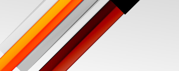 Multicolored lines background. Design template for business or technology presentations, internet posters or web brochure covers