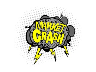 Financial Market Crash Crisis Wall Street Inflation Sell Loss Risk
