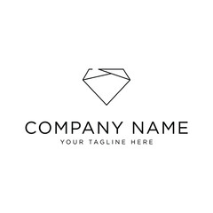 diamond logo for company, suitable for all types of companies or businesses