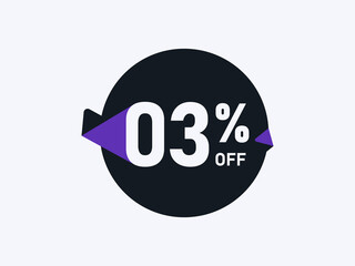 Special Offer 3% off Round Sticker Design Vector