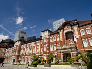 Fototapeta na wymiar 東京駅　丸の内駅舎