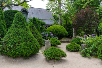 Jardin Agapanthe, Grigneuseville, 76, Seine Maritime, Normandie