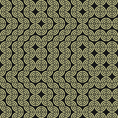 Abstract Geometric Pattern generative computational art illustration