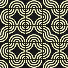 Abstract Geometric Pattern generative computational art illustration