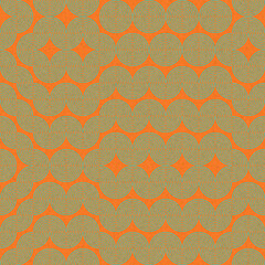 Fototapeta premium Abstract Geometric Pattern generative computational art illustration