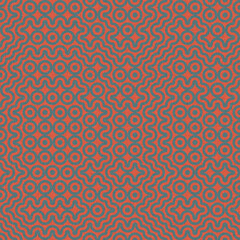 Abstract Geometric Pattern generative computational art illustration